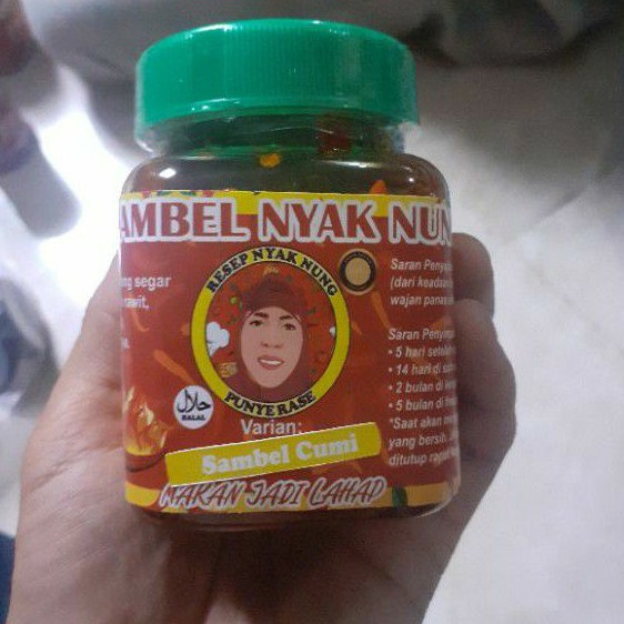 

Promo NEW NORMAL sambel cumi , cumi sambel , sambel enak , nyak cumi