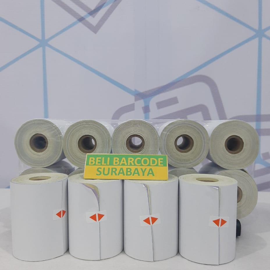 KERTAS STRUK KASIR HVS / NCR 75mm x 60mm 3PLY - 3 PLY UNTUK PRINTER DOT MATRIX