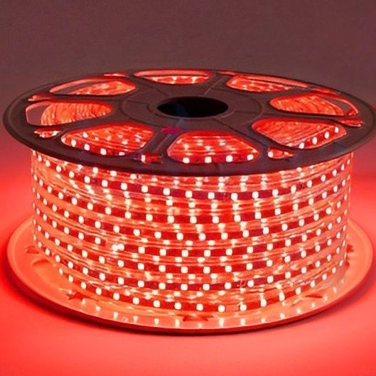 Lampu LED Strip Selang SMD 5050 100M 220V 100 Meter Outdoor Dekorasi Kualitas Produk TOP