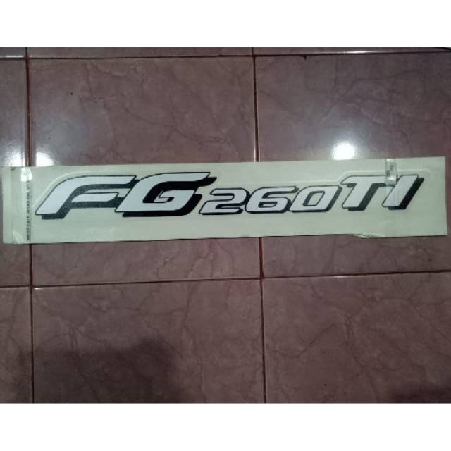 

STICKER HINL FG 260 TI