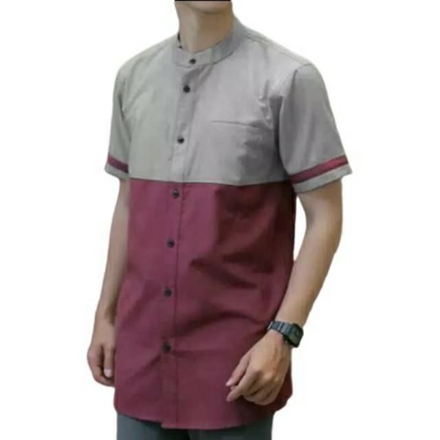 Baju Muslim KOKO gus Azmi lengan pendek size M,L,XL,XXL