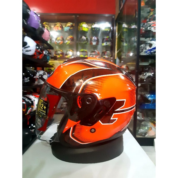 KYT KYOTO SERI ANDI GILANG DOUBLE VISOR