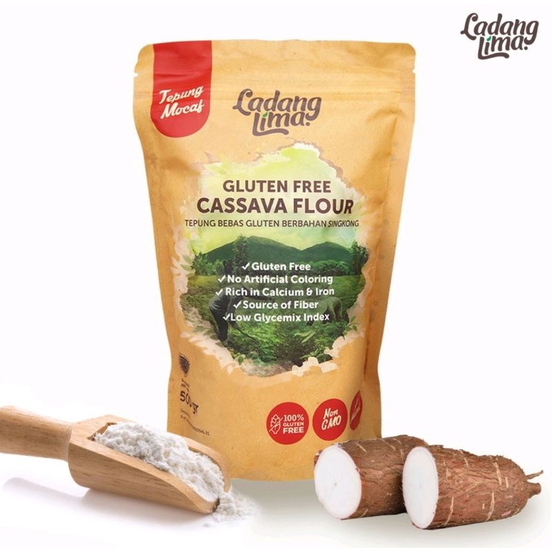 Ladang Lima Tepung Singkong / Tepung Mocaf / Cassava All Purpose Flour