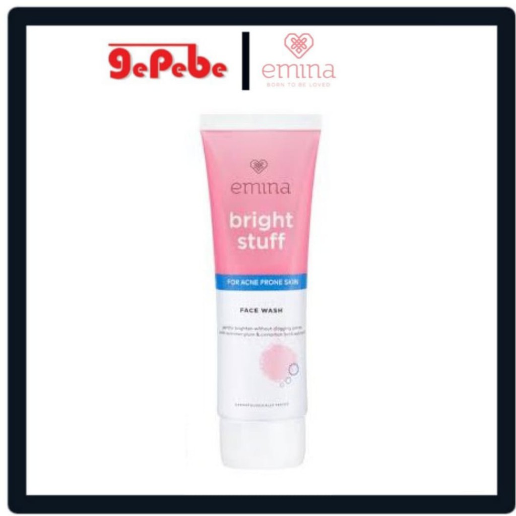 EMINA Bright Stuff For Acne Prone Skin Face Wash 50ml