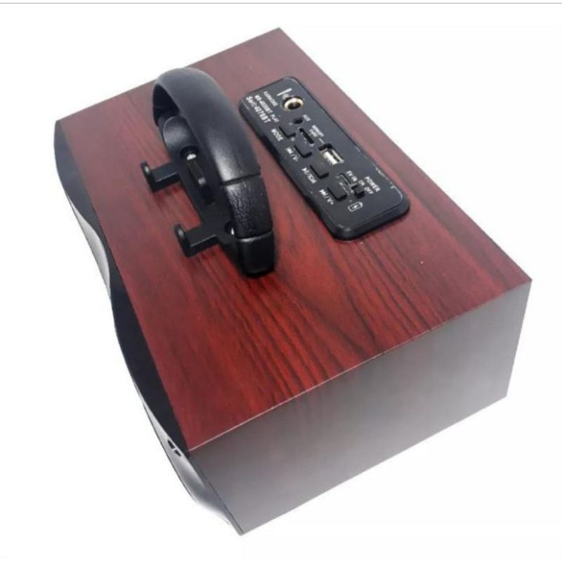 Speaker Karaoke Bluetooth Mitsuyama MS4020 Seri4078 FM Radio