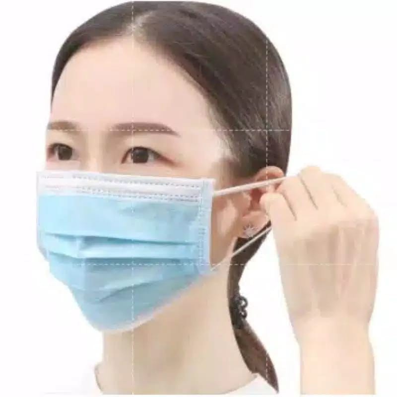 TERMURAH MASKER EARLOOP ALKINDO ANAK 3PLY / MASKER ALKINDO DEWASA 3PLY ISI 50PCS/MASKER MOUSON 3 PLY