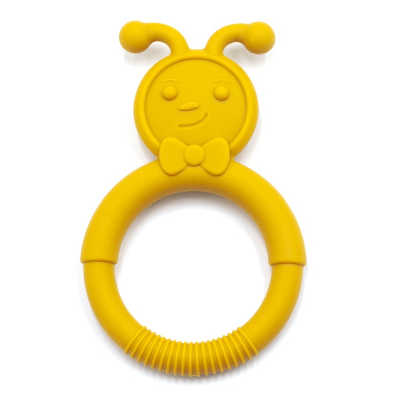 Mary Mainan Teether Silikon Motif Kartun Untuk Bayi 0-6 Bulan / 6-12 Bulan