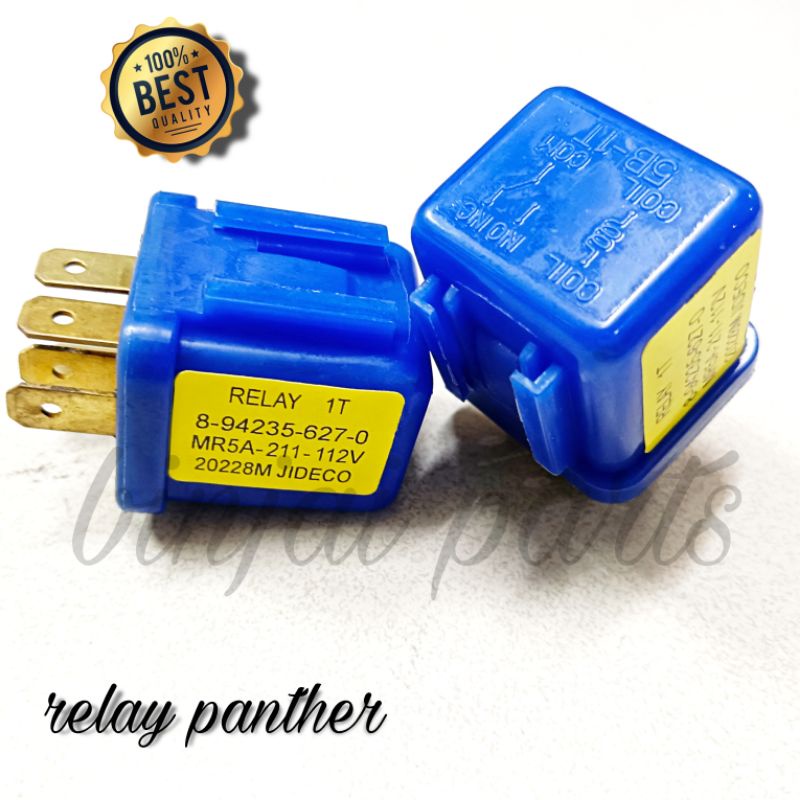 RELAY 12V KAKI 5 (5P) UNTUK MOBIL PANTHER/KAD