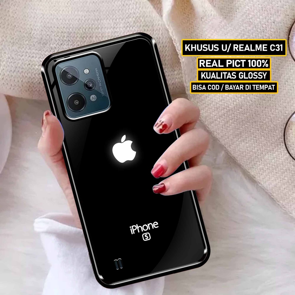 Sukses Case REALME C31 - Hardcase 2D Glossy Realme C31 - Silikon Hp Realme C31  - Silicon Hp Realme 