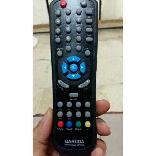 REMOTE / REMOT RECEIVER/SET UP BOX PARABOLA MATRIX GARUDA TV