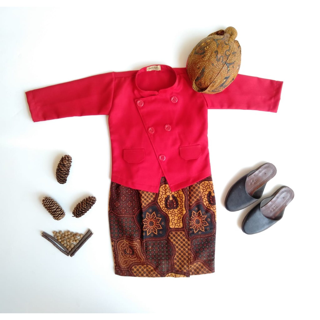 BESKAP BAJU ADAT ANAK JAWA/PROPERTI FOTO/KOSTUM KARNAVAL/BAJU TEDAK SINTEN/BAJU TUJUH BULANAN/BAJU D