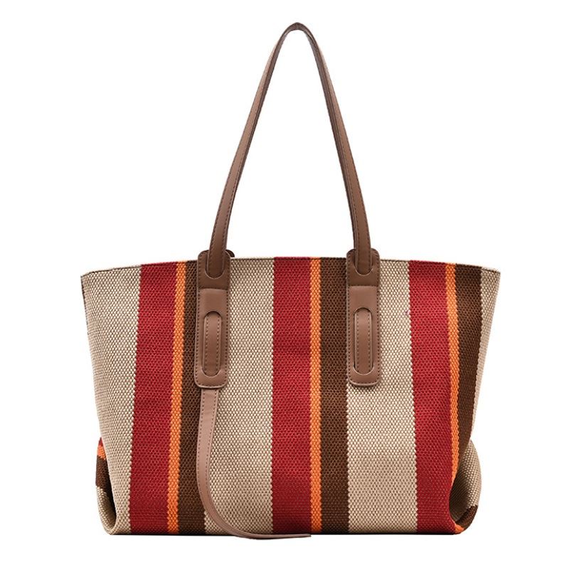 L5535 LT1946 Big Size Tas Bahu Shoulderbag Wanita Fashion Tas Batam Kapasitas Besar Bahan Kain Impor