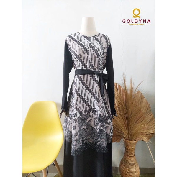 Denai Batik Dobby by GOLDYNA | GAMIS MUSLIMAH TERBARU