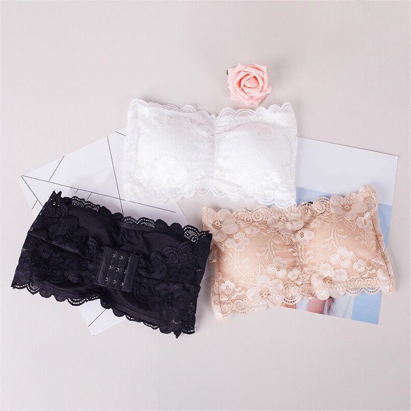 MurmerOfficial B026 Bra Crop Top Kemben Bandeau Sexy Tanpa Tali Pakaian Dalam Wanita BH Busa Import