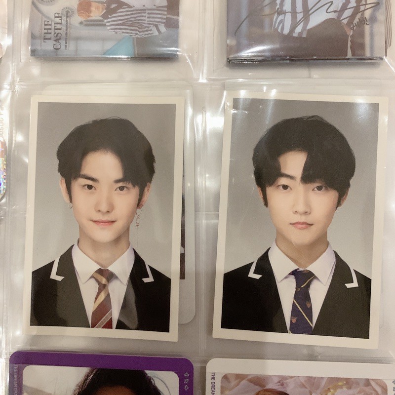 PHOTOCARD KEVIN AND HWALL THE BOYZ SKOOLOOKS