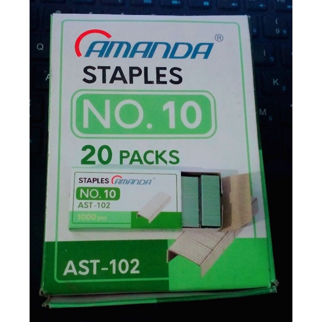 

Anak Hekter isi Staples No. 10 merk Amanda Vtro