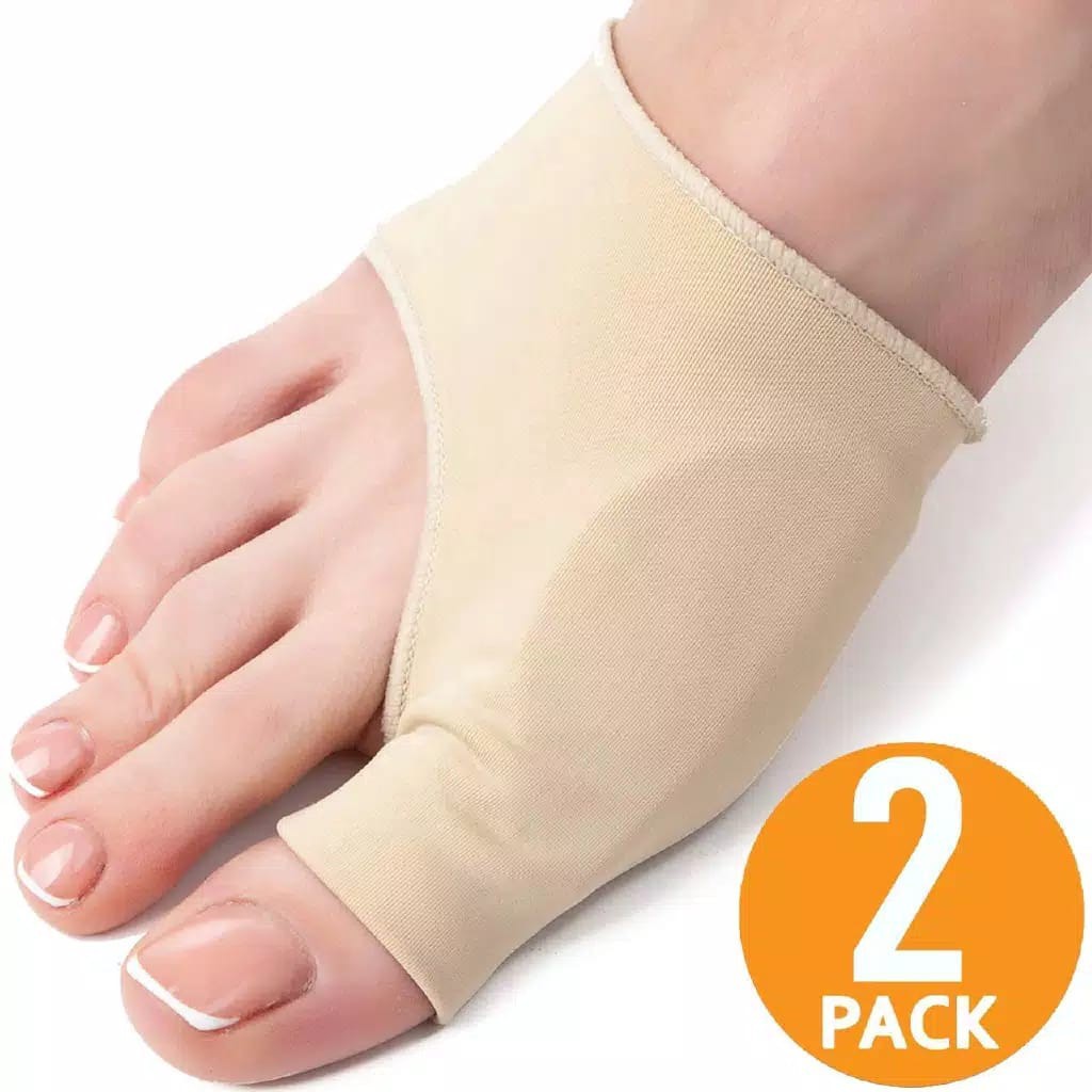 1 Pasang Insole Separator Thumb Kain Lembut / Pelindung Jempol Kaki