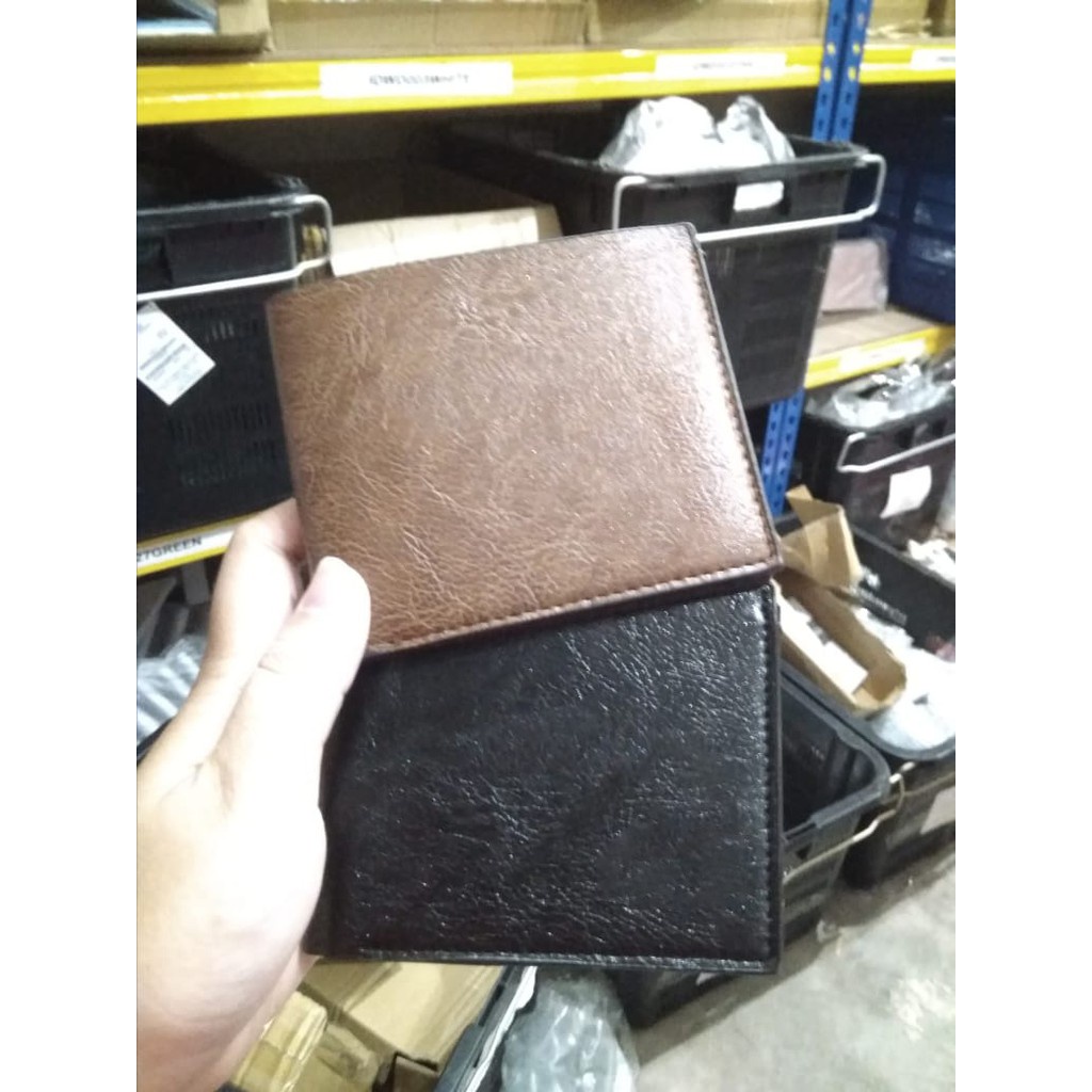 Murmerofficial D010 Dompet Import Pria Wanita Pendek Murah Batam Lipat Cowo Keren Kulit Wallet Card