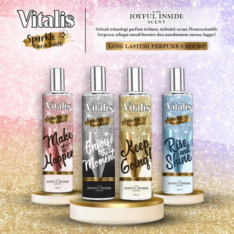 Vitalis Sparkle Eau De Toilette 100ml