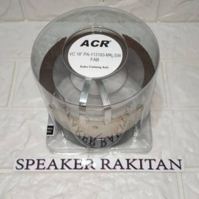 Spul spool speaker ACR 18inch PA-113183 SW Fabulous ORIGINAL