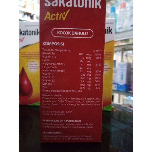 SAKATONIK ACTIV 310 ML