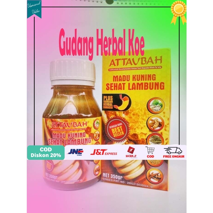 

◾COD◾ Attaubah - Madu Kuning Sehat Lambung