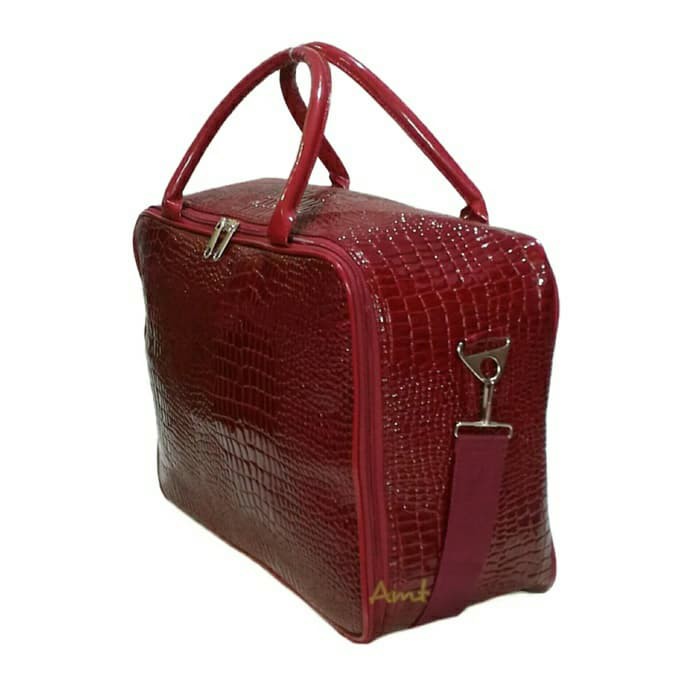 tas wanita murah kekinian MINISO 2 RUANG LIST TONE PINK KOMBI ICE BLUE   Best Seller Cantik W3Z1