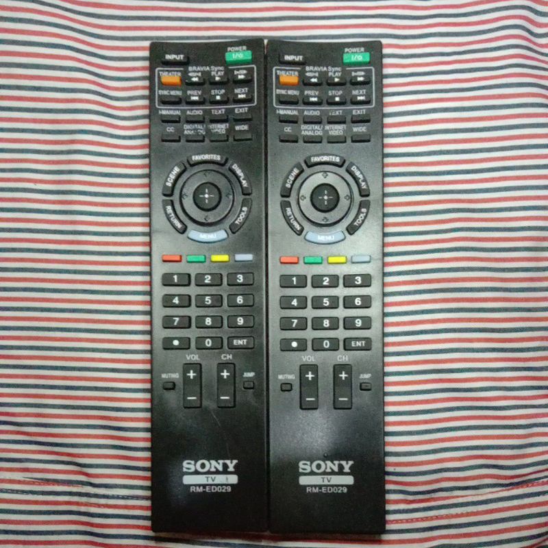 REMOTE TV SONY BRAVIA LCD/LED RM-ED029