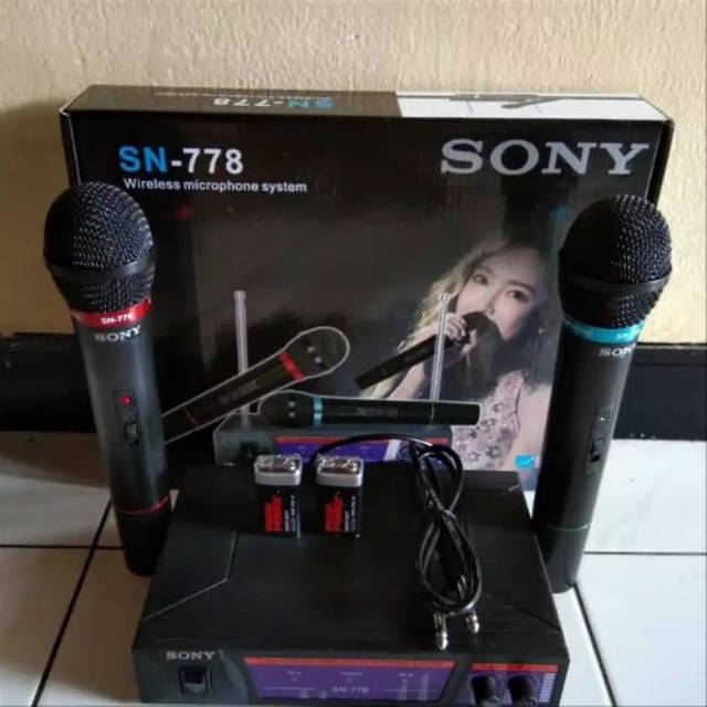 Mic microphone sony SN-87 / SN-66 / SN-878 / SN-778 / SN-889