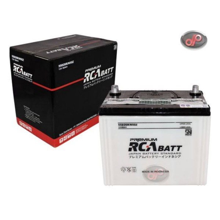 Aki N50Z 12v 60Ah Rca Batt