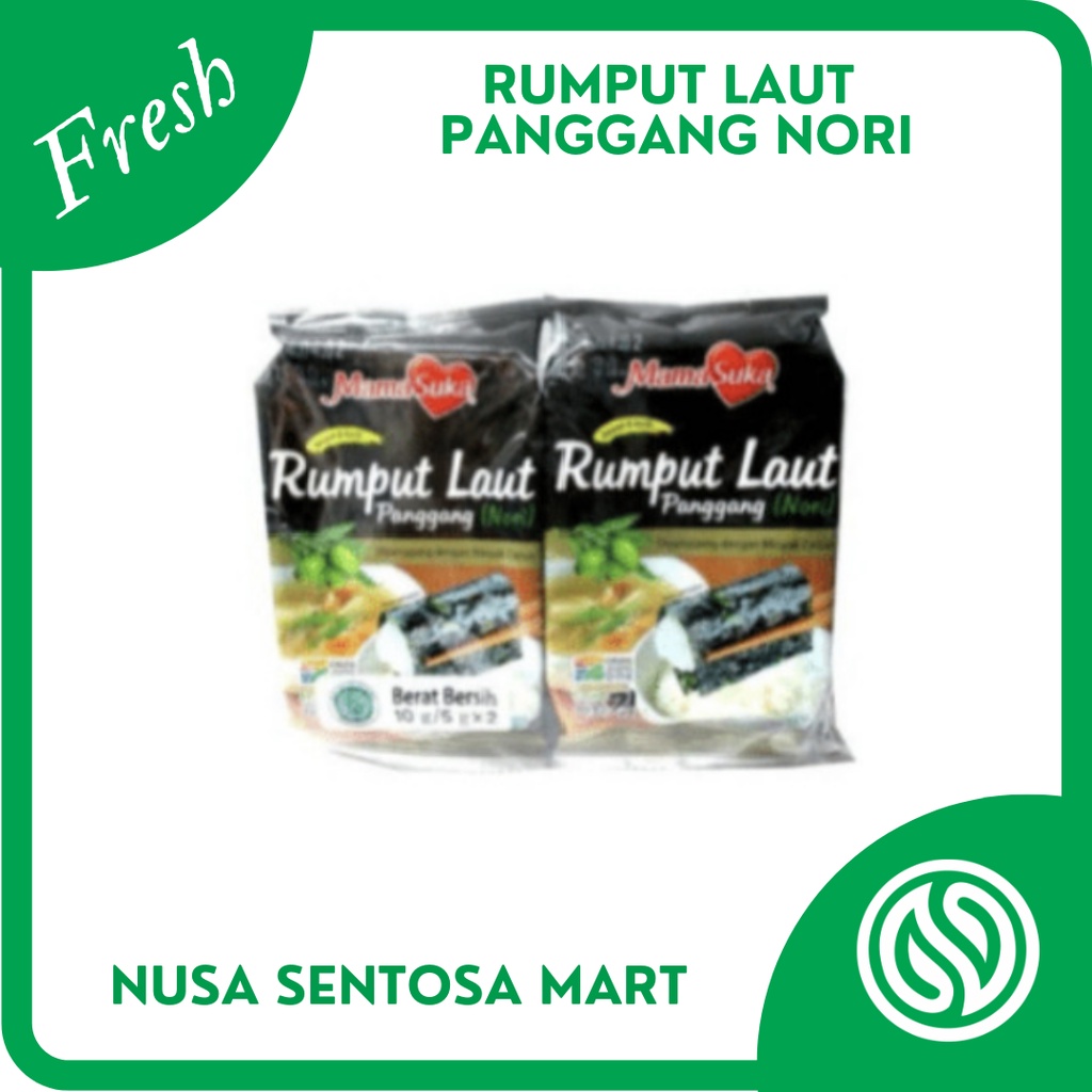 

Mama Suka Rumput Laut Panggang Nori 10gr