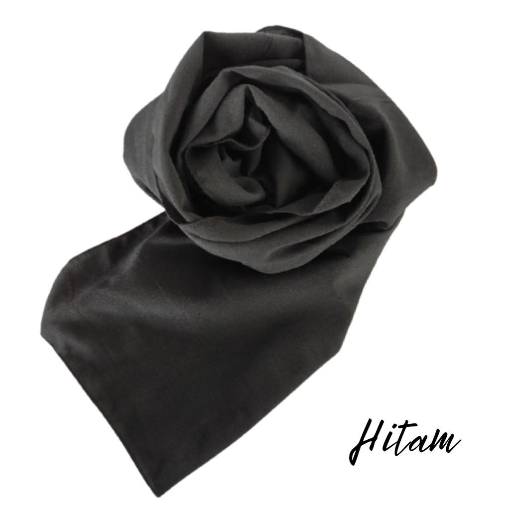 Pashmina Instan Sala Diamond / Hijab Pasmina instan diamond strech | pashmina | pastan osi-HITAM