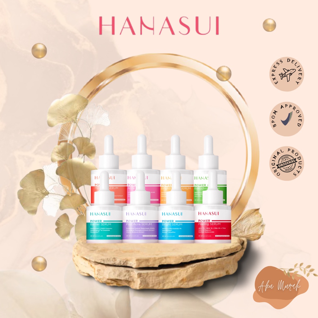 ✨ AKU MURAH ✨ HANASUI POWER SERUM 20ML SERIES ORIGINAL