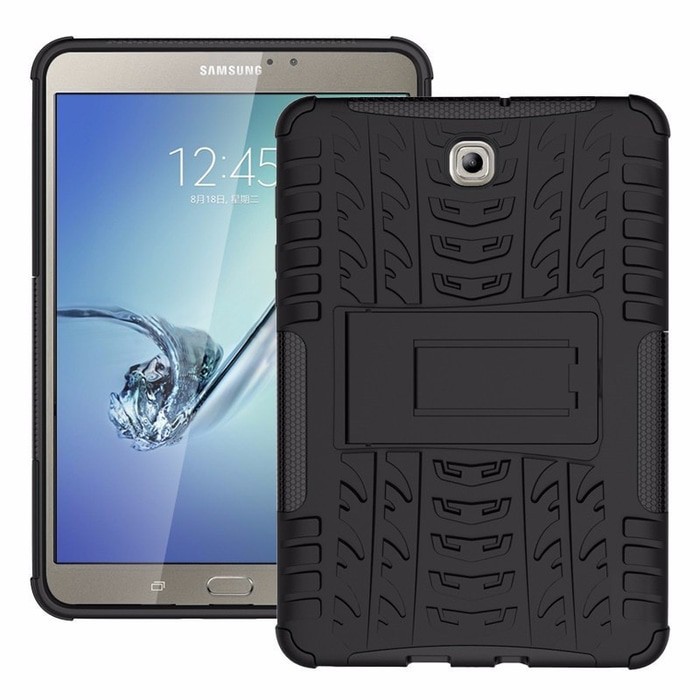 HYBRID STANDING soft case samsung TAB A8 inch 2015 S-PEN/NON S-PEN RUGGED DAZZLE CASE