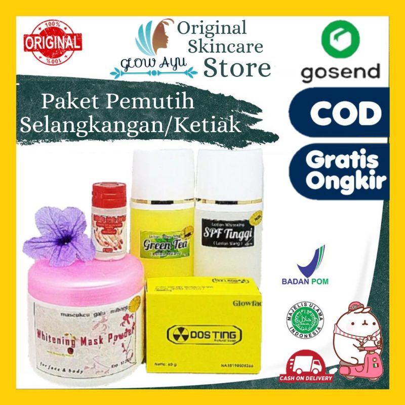 Pemutih Seluruh Badan Pemutih Seluruh Tubuh Pil Pemutih Badan Permanen BPOM Ampuh[ORIGINAL] HB EXTRA