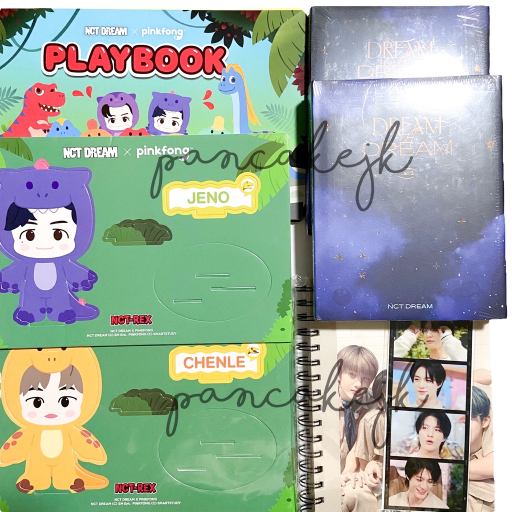 [ READY‼️ ] nct dream dream a dream ver2 dad2 photobook [ mark jisung ] pinkfong jeno chenle boys me