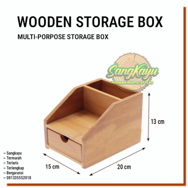Kotak penyimpanan handphone aksesoris kosmetik storage box serbaguna
