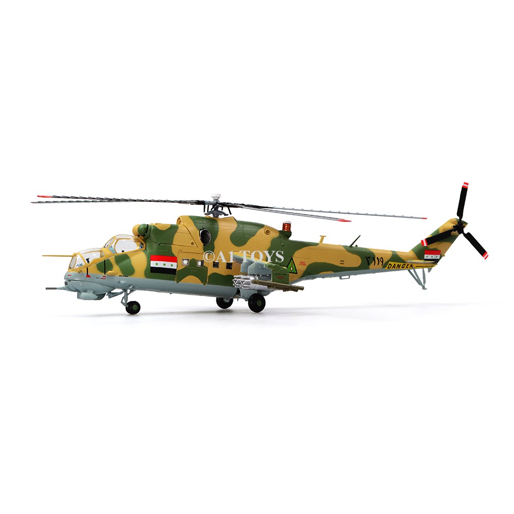 Miniatur Helikopter Iraqi Air Force Mi24 Hind Easy Model 24 cm 1:72