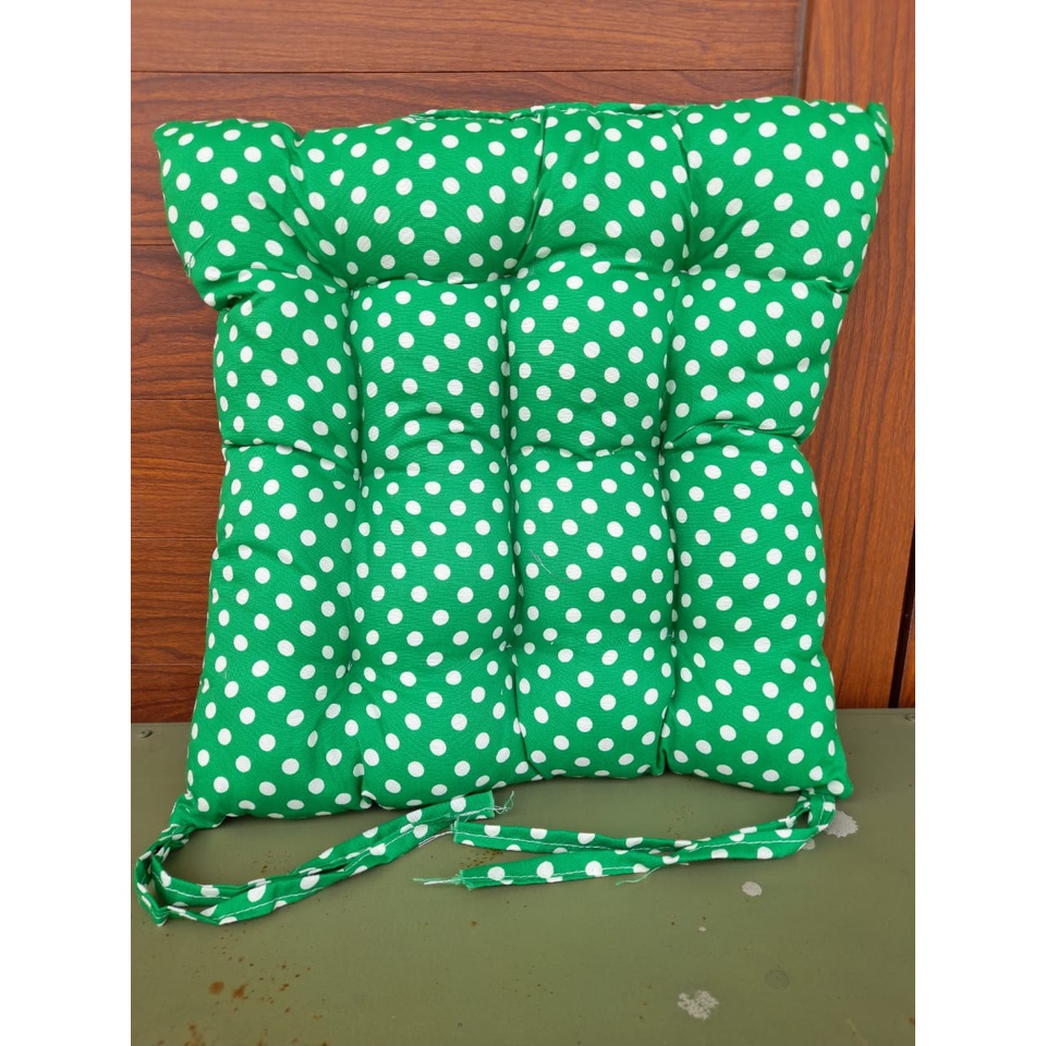 BANTAL KOTAK POLKADOT / BANTAL ALAS DUDUK BANTAL KURSI POLKADOT BANTAL