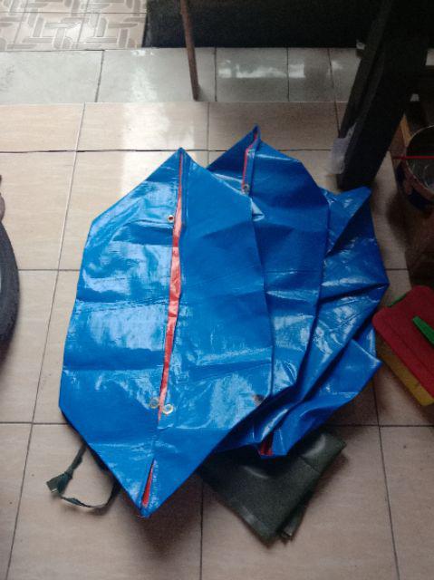 Terpal Kolam Ikan 50x50x25 Cm 4kolam