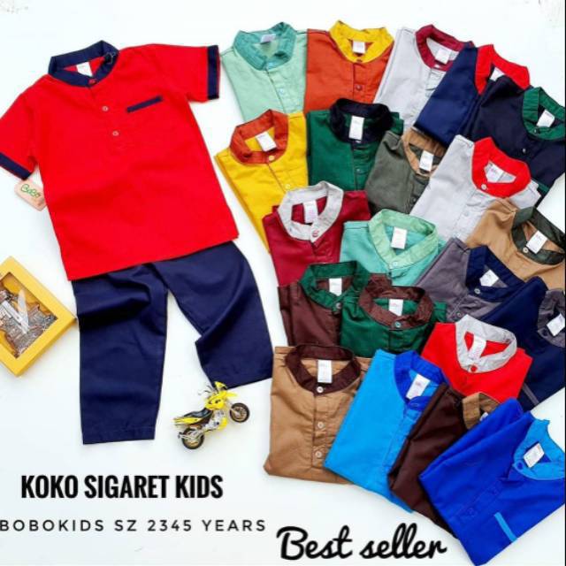 Koko set Sigaret bobokids 1-5 y Best Seller