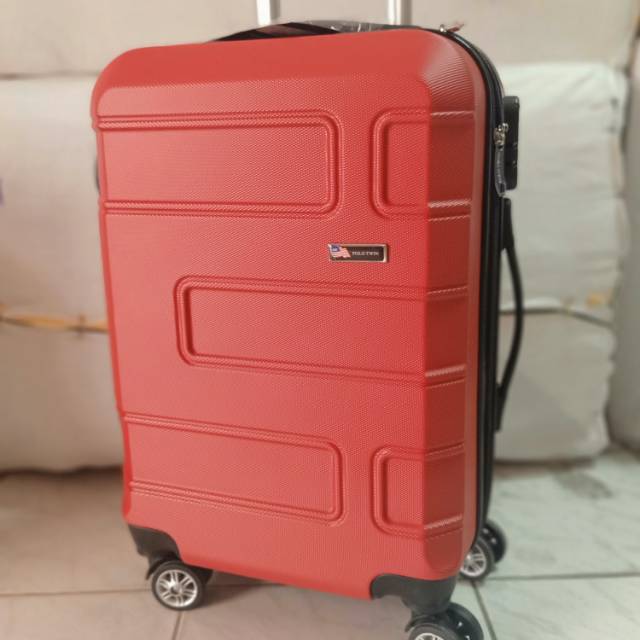 Tas Koper 20 inchi Polo Twin /tas travel/tas pakaian/tas wanita waterproof Original