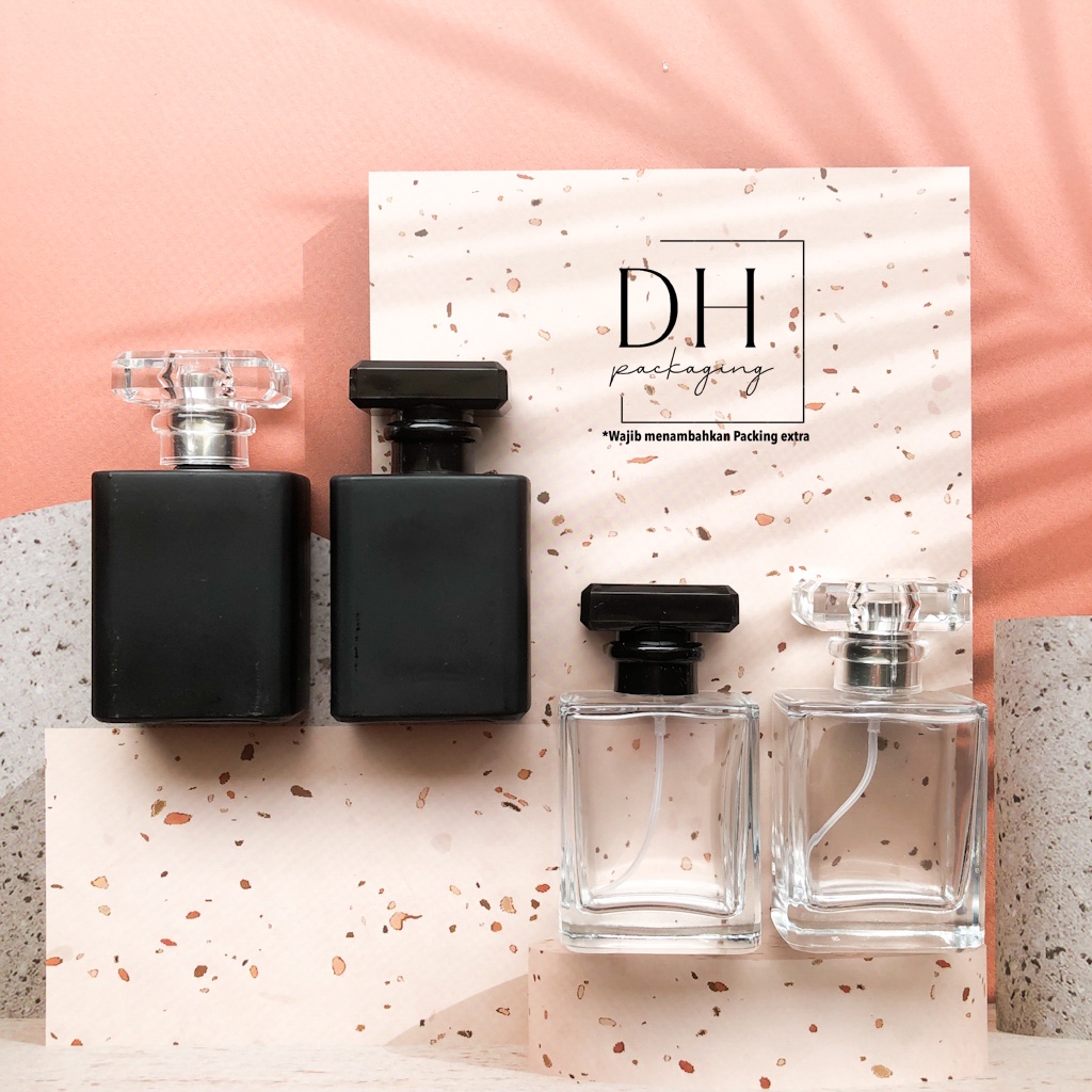 Botol Parfum Kosong 50ml Chanel Classic Botol Import Perfume Minyak Wangi