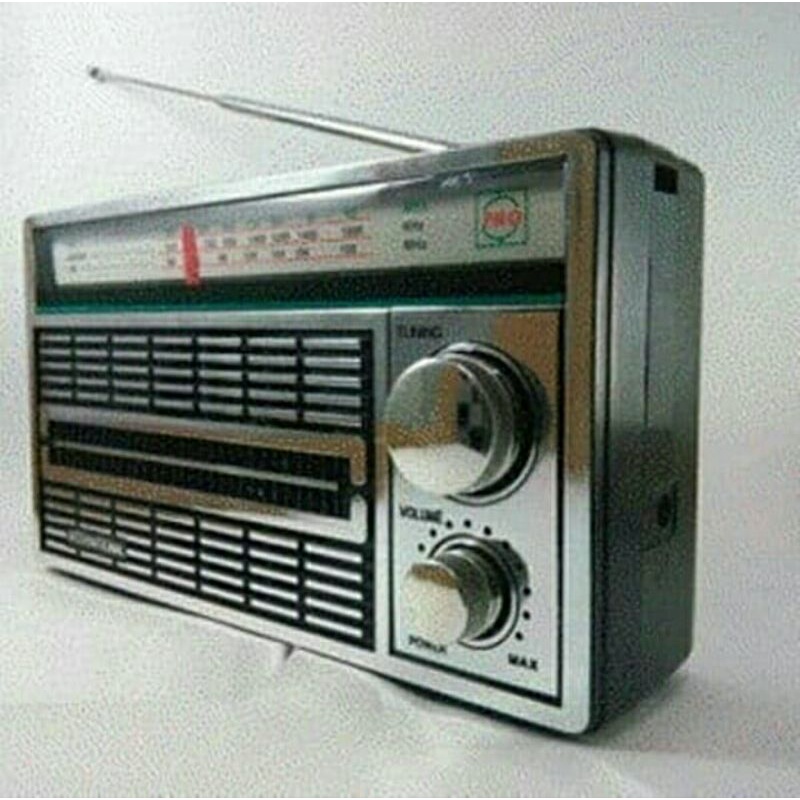 Cod Radio Jadul Internasional F-1211 Model Big Sound//Radio Portable AM FM