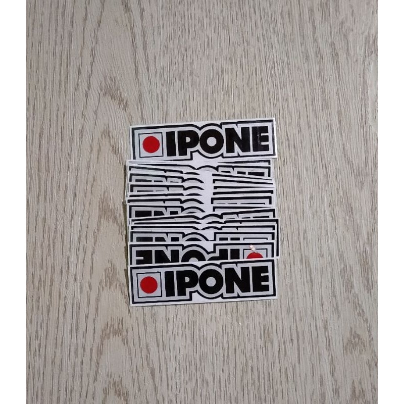 STICKER IPONE CUTTING