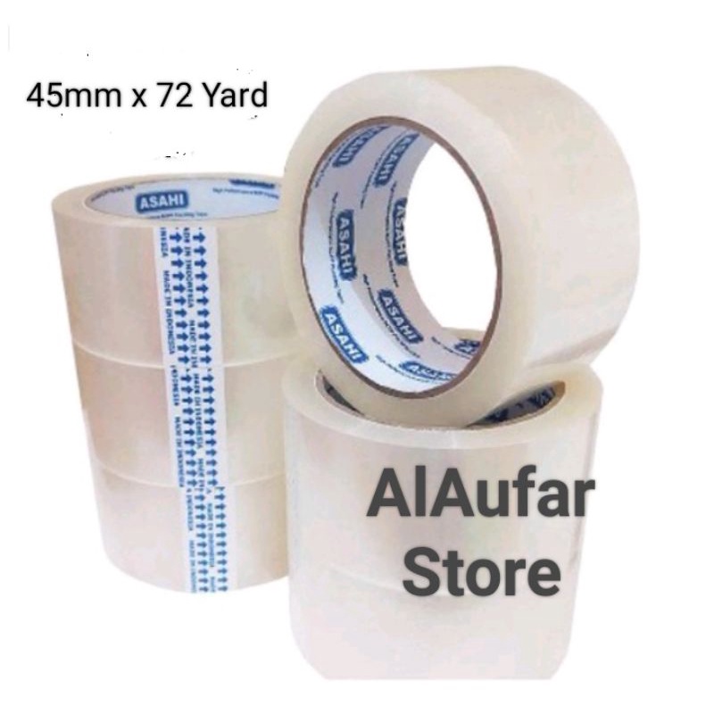 

Lakban Bening 45 mm x 72 yard