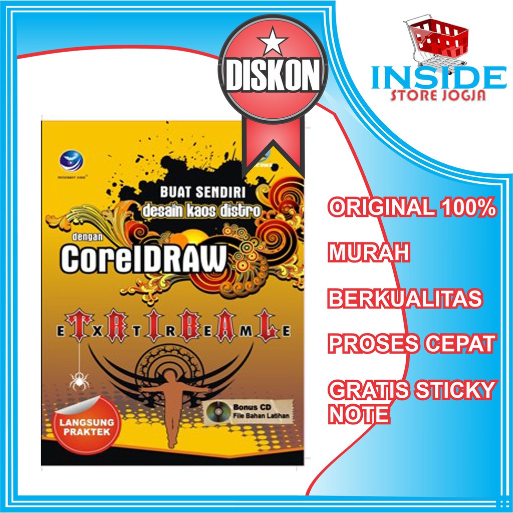 Buat Sendiri Desain Kaos Distro Dengan CorelDraw CD Shopee Indonesia