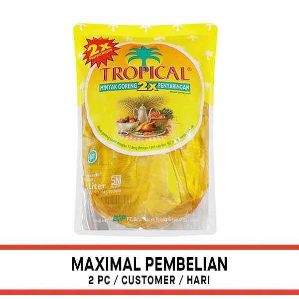 

Tropical 2X Penyaringan Reffil 2 Liter