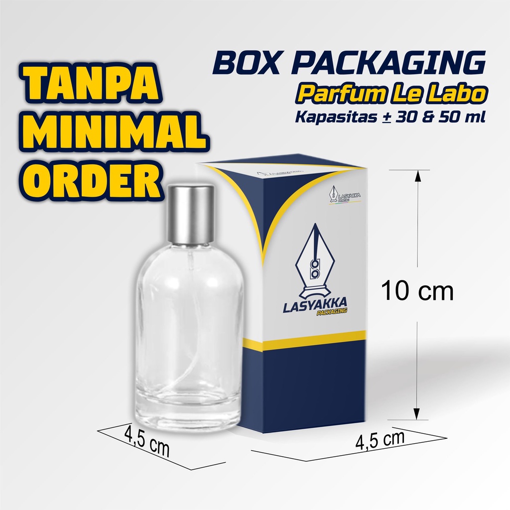 

box parfum LE LABO CUSTOM / box packaging CUSTOM / box ukuran parfum le lalabo