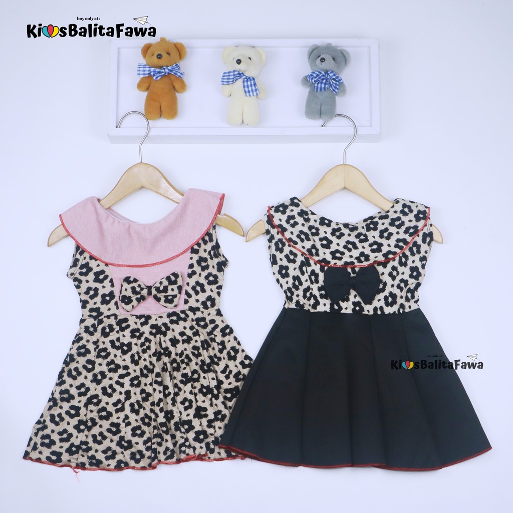 Dress Sheril uk Bayi 0-18 Bulan / Dres Yukensi Baby Pakaian Anak Perempuan Murah Baju Gaun